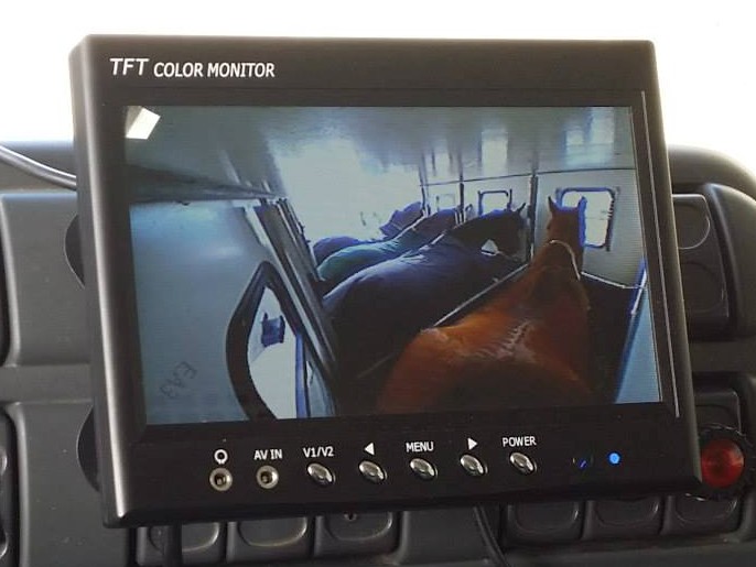 Geest Zichtbaar Zij zijn Cameraset in paardentrailer 7 inch monitor | van Veenen CTS