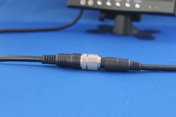 stekkerverbinding 7 inch monitor